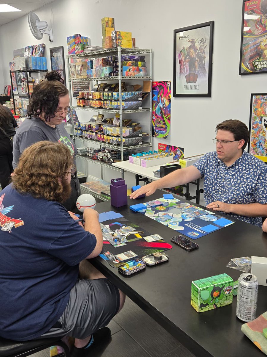 dblinfinitygame's tweet photo. Pokémon League Cup winners from today! Casey won the Master level, and Audrey the Juniors! Thanks to all our Trainers for coming out! https://t.co/qLnAmlfPJF
