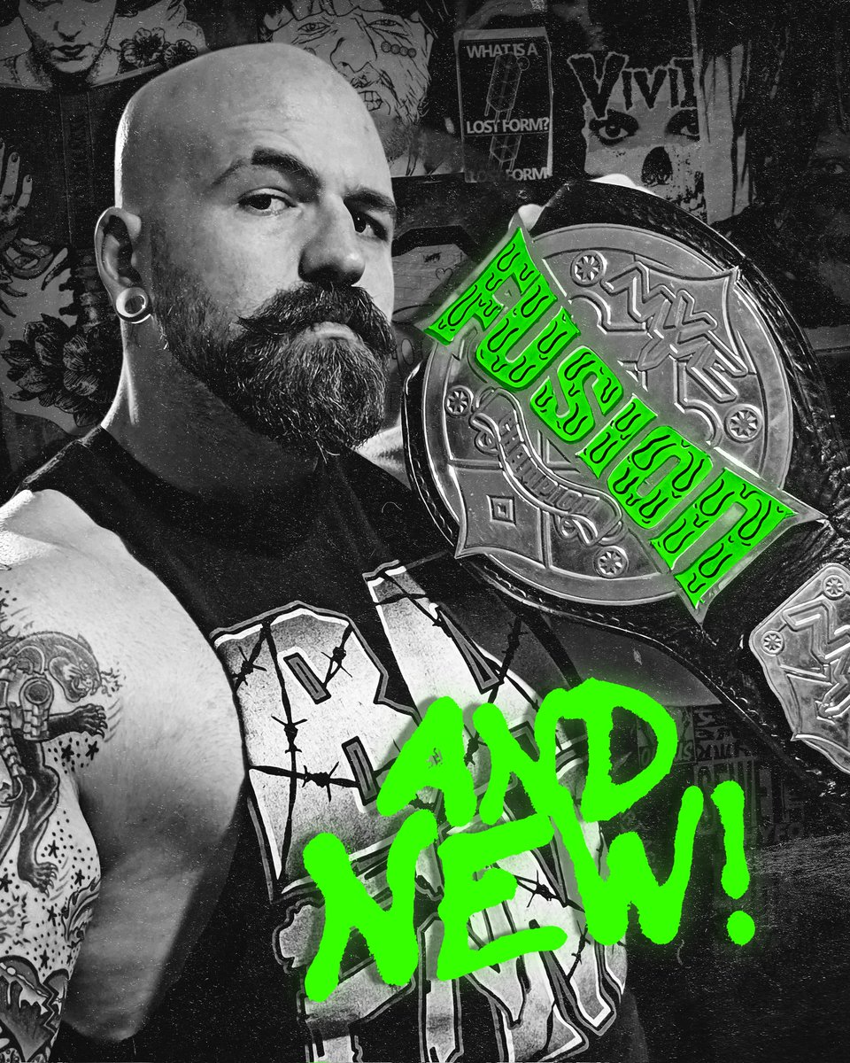 BamSullivan's tweet photo. AND NEW 2X
@NYWCWRESTLING 
FUSION CHAMPION https://t.co/yTq8SfZRIG