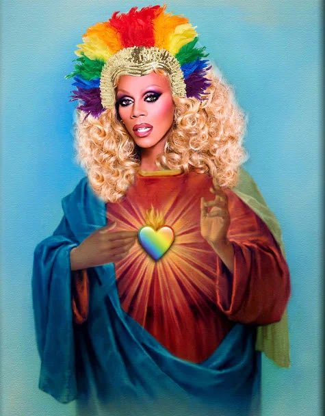DishwallaLuc's tweet photo. Wake up Babe, it’s #PrideEve! Don’t forget to leave oat milk and cookies out for Mama Ru tonight! 🏳️‍🌈🏳️‍⚧️🌈 https://t.co/8xU9BOqzZT