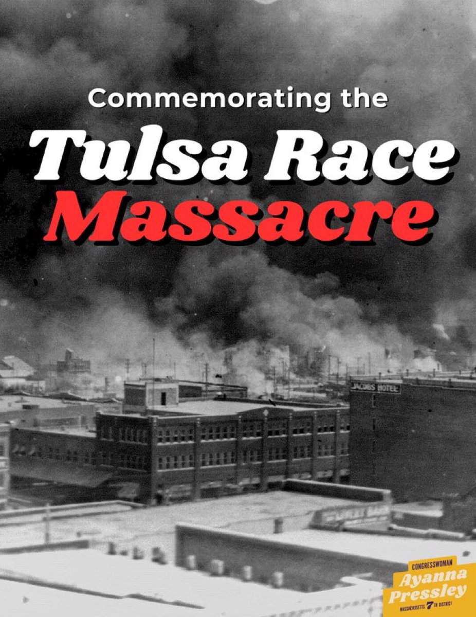dijoni's tweet photo. Never forget the massacre of Black people the black Wall Street/Greenwood, May 31 to June 1, 1921. And we still have one of the victims still alive today she’s 111 years old.. https://t.co/omvoQEcb58
