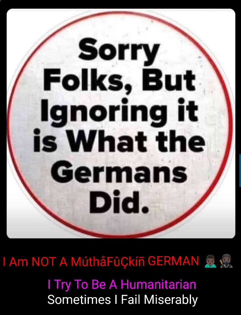 MrSpiritsRaven's tweet photo. The Problem is #Fascism #Genocide #Apartheid #EthnicCleansing & #Holocaust is a Global ISSUE.
America is involved & has been involved since the #TrailOfTears🪶 & the #AtlanticSlaveTrade⛓️ In PERPETRATING Death & Destruction Worldwide BUT America Is Not The Only One.
As Long as THERE Are #FreedomFighters Like You & I And OTHERS Fighting To Save America From ITSELF #Democracy will Reign Supreme.