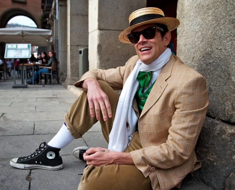 suburbiabona's tweet photo. happy pride month to johnny knoxville's cunty scarves https://t.co/BfhptqWHvj