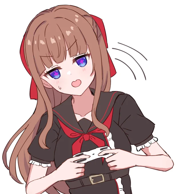 傾いちゃうかわいい #ちぇり絵