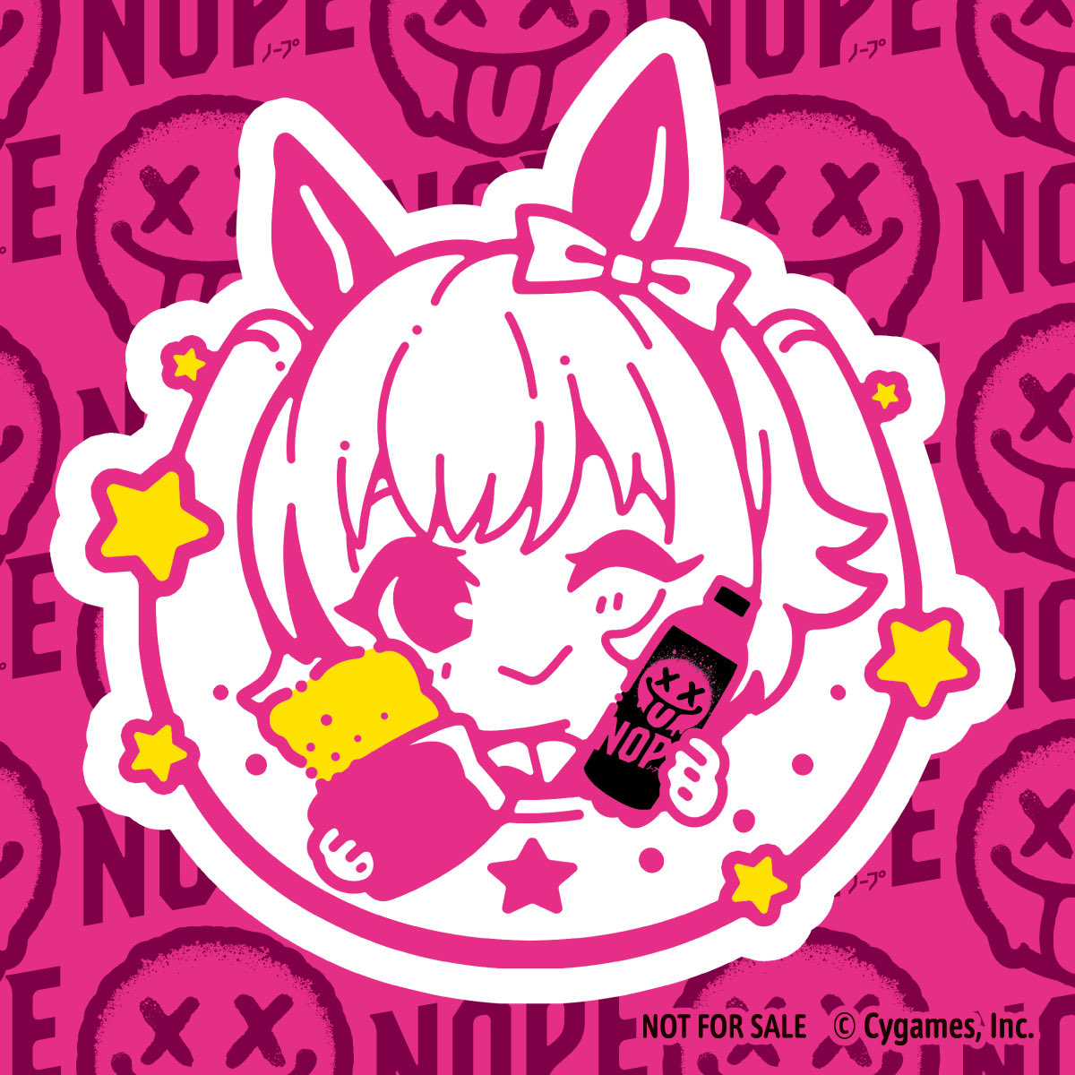 ウマ娘』×NOPE ギルティ炭酸がコラボ、ファミマで「ステッカー