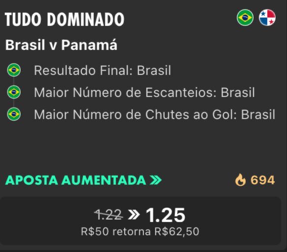 TiquinhoQA's tweet photo. E hoje zoei a da Alemanha e ainda vieram me falar:
Se tem 25 reais no chão, você não abaixa pra pegar?
Brasil 1x1 Panamá em escanteios.
E ainda levou a aumentada de hoje https://t.co/KIWDHCbCk3