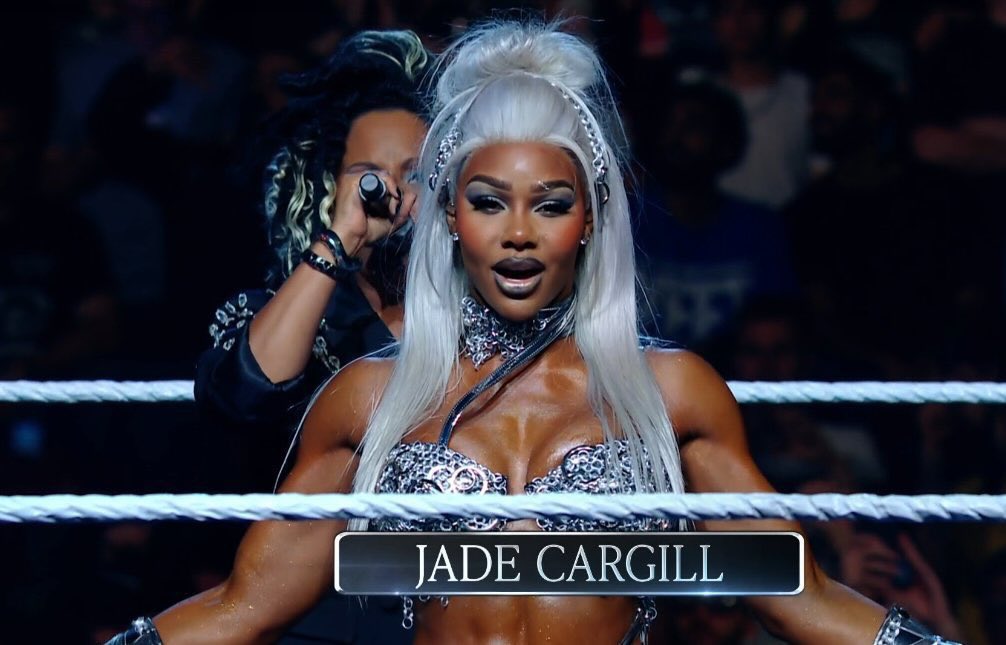 JzonAzari's tweet photo. I know many will see Storm but I feel @Jade_Cargill was giving Sindel. https://t.co/X9G1BU7Obk
