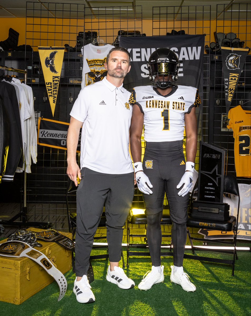 Firas_Ibrahim0's tweet photo. Go Owls! 🦉 Nothing but love this weekend! Appreciate the coaches and staff for making the OV special. @kennesawstfb @CoachMattioli @CoachMack_KSU @PeterChungFB @alexepperson https://t.co/5J1p8lnFa9