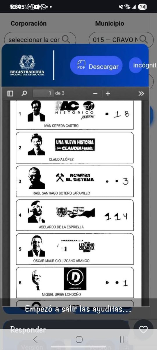 EJovastri's tweet photo. @EstamosConIvan Nos hicieron fraude 😡. https://t.co/m8EuTBnrVC