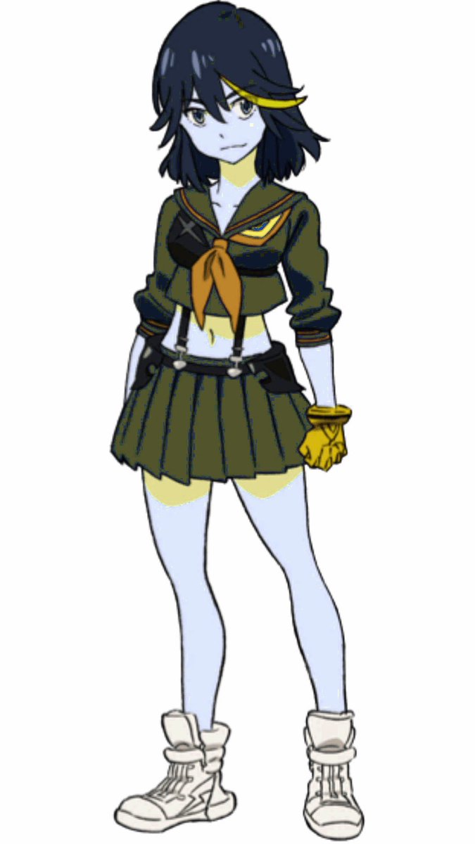 HyperFunnyMan's tweet photo. What if Ryuko Matoi was woke (she already is) https://t.co/c3r9IQ9gSu