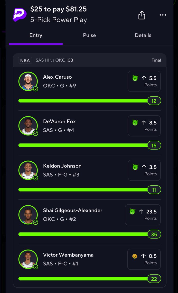 ShmokeMarley's tweet photo. #ShmakkShmakk ‼️✅

Free Neee Nee NBA GAME 7 free Square Builder  Slip😤 3.25x

#BeltToAssShmoke 
#SpankinShitUniversityDFS 
#BeltToAssAkademy

#NBA #BettingCommunity #Gambling𝕏 #NBAPotd #Playoffs #Knicks #Cavs https://t.co/Rbush0jXrR