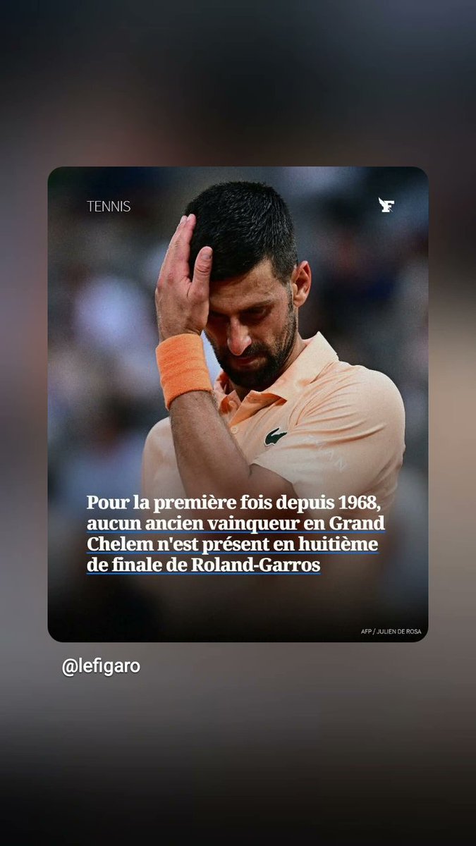 BlackConscient's tweet photo. C'est ça ce Rolland Garros ,une révolution celle de ceux qui ont gagné et qui ne sont pas au delà du 3 ème tour. https://t.co/9TAVeW42ws