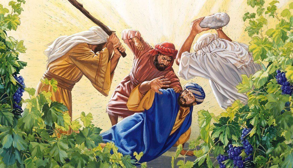 Santododia1's tweet photo. ✝️ EVANGELHO DO DIA - 01/06/2026

Mc 12,1-12

Naquele tempo, 1 Jesus começou a falar aos sumos sacerdotes, mestres da Lei e anciãos, usando parábolas: "Um homem plantou uma vinha, cercou-a, fez um lagar e construiu uma torre de guarda. Depois arrendou a vinha a alguns agricultores, e viajou para longe. 2 Na época da colheita, ele mandou um empregado aos agricultores para receber a sua parte dos frutos da vinha. 3 Mas os agricultores pegaram no empregado, bateram nele, e o mandaram de volta sem nada. 4 Então o dono da vinha mandou de novo mais um empregado. Os agricultores bateram na cabeça dele e o insultaram.
5 Então o dono mandou ainda mais outro, e eles o mataram. Trataram da mesma maneira muitos outros, batendo em uns e matando outros. 6
Restava-lhe ainda alguém: seu filho querido. Por último, ele mandou o filho até aos agricultores, pensando: 'Eles respeitarão meu filho'. 7 Mas aqueles agricultores disseram uns aos outros: 'Esse é o herdeiro. Vamos matá-lo, e a herança será nossa'. 8 Então agarraram o filho, o mataram,
e o jogaram fora da vinha. 9 Que fará o dono da vinha? Ele virá, destruirá os agricultores, e entregará a vinha a outros. 10 Por acaso, não lestes na Escritura: 'A pedra que os construtores deixaram de lado, tornou-se a pedra mais importante; 11 isso foi feito pelo Senhor e é admirável aos nossos olhos'?" 12 Então os chefes dos judeus procuraram prender Jesus, pois compreenderam que havia contado a parábola para eles. Porém, ficaram com medo da multidão e, por isso, deixaram Jesus e foram-se embora.

— Palavra da Salvação.

— Glória a Vós, Senhor.

Que as palavras do Santo Evangelho perdoem os nossos pecados e nos guardem para a Vida Eterna. Amém.