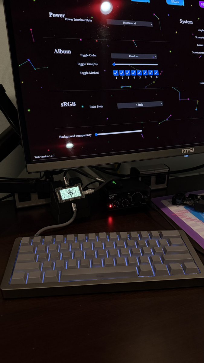 WMagnumm's tweet photo. @ehromnan Same I just need to clean up my cables better and get a longer one from my PC to the HUB to make it cleaner https://t.co/SPgHuh1kwD