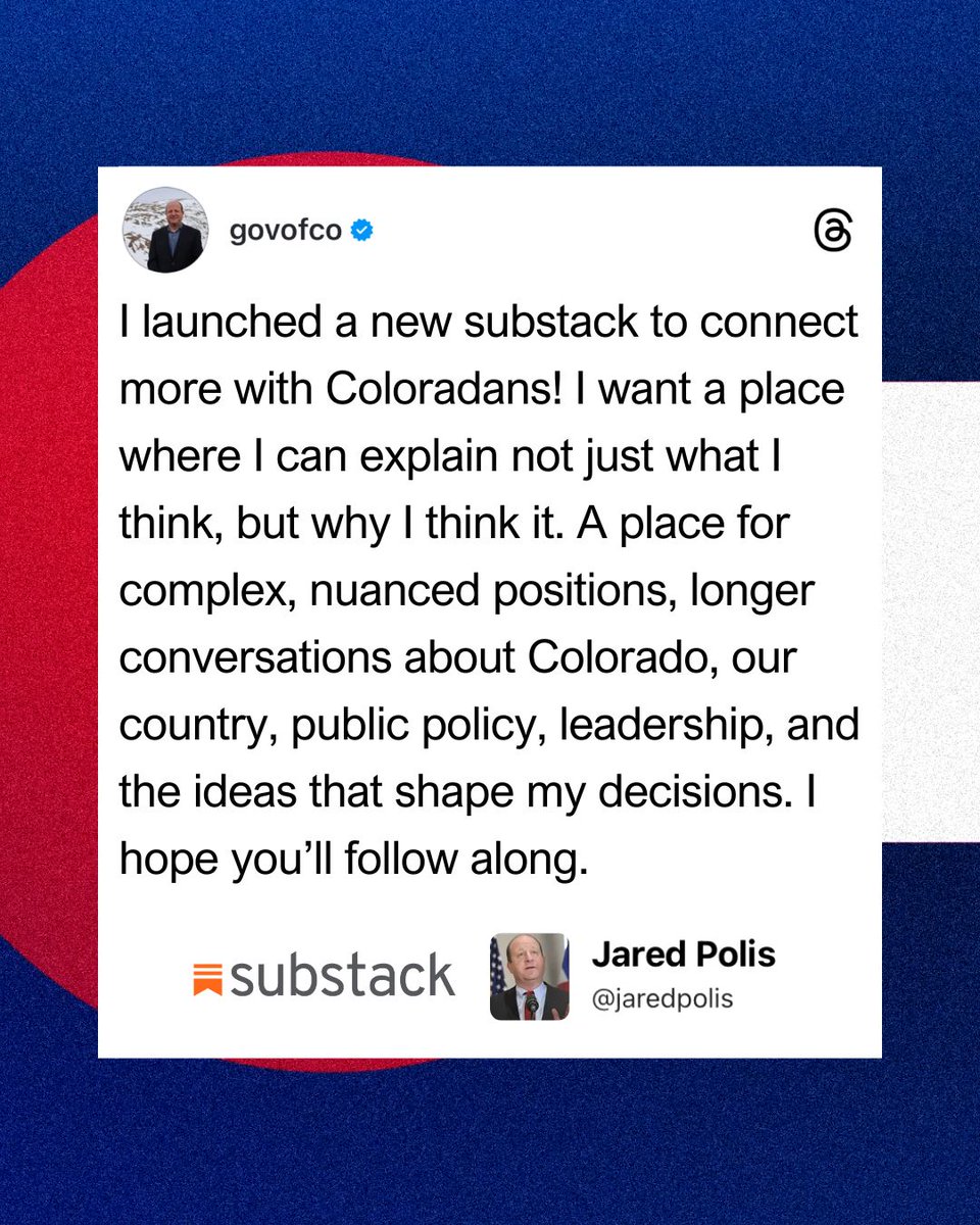 GovofCO's tweet photo. Follow along on my new substack. https://t.co/ZMfitdsJfO