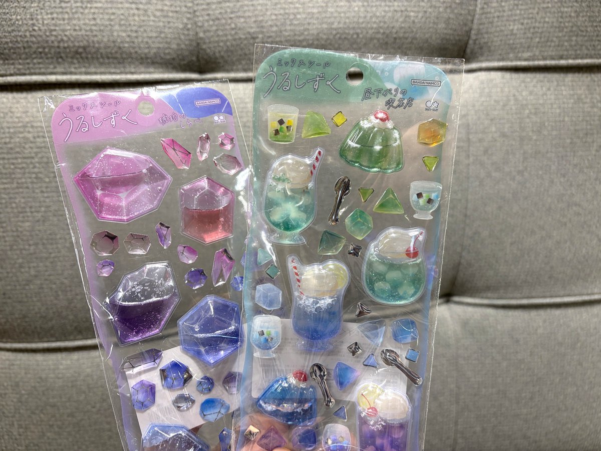 ✨べーしーる様✨ バイヤーから可愛いシールもらいました✨ 「ミックスシール うるしずく