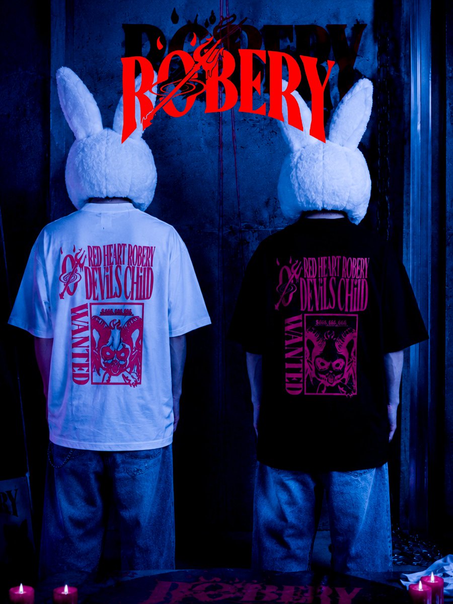 ROBERY_OFFICIAL's tweet photo. 😈👼😈👼😈👼😈👼😈👼😈👼😈👼

ROBERY 6/8(mon)〜通信販売開始！！！

・Logo T-shirt ¥6,000-
color:WHITE✖︎RED
size:XL

・Original T-shirt ¥7,000-
color:WHITE✖️RED/BLACK✖️RED
size:XL

・ステッカー ¥500-

https://t.co/GLtPvfc68Y
※リニ���ーアル改装中

👼😈👼😈👼😈👼😈👼😈👼😈👼😈 https://t.co/0bRgBJz4nH