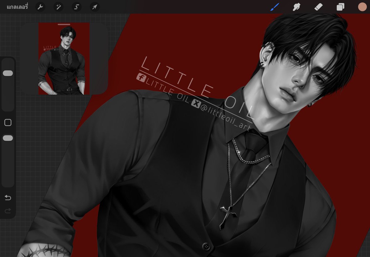 littleoil_art's tweet photo. ปะกูดปุกาด...ประมูล 19.00 น. วันนี้ค่ะ 🙇🏻‍♀️ (ปล.ถ้านักวาดฟื้น😵‍💫😴) #ปกสำเร็จ https://t.co/YOcK1m00q5