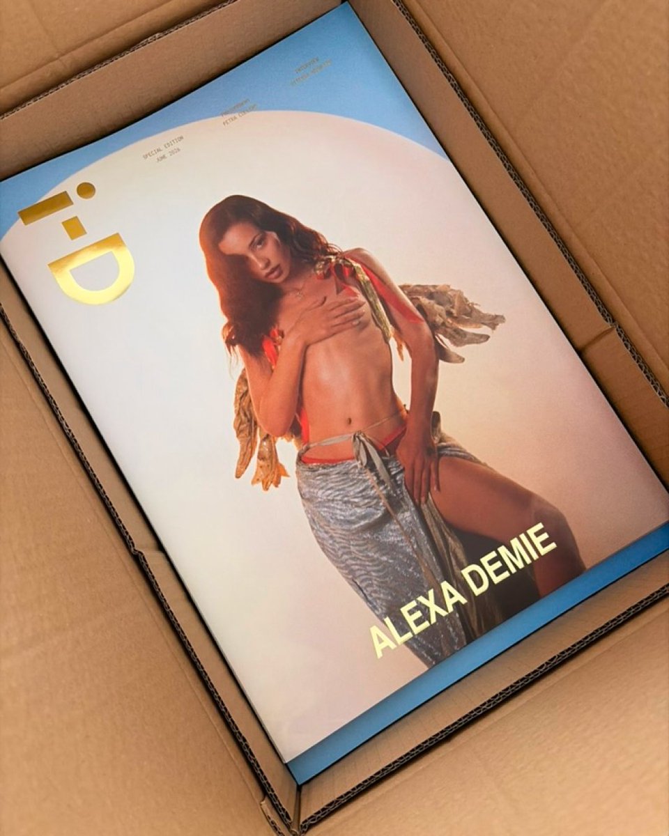 i_D's tweet photo. The next chapter starts tomorrow.

Get your copy of i-D’s limited edition Alexa Demie Zine, dropping tomorrow at 11 a.m. PST on our website. Only 500 available. https://t.co/dhv2r4mxJK
