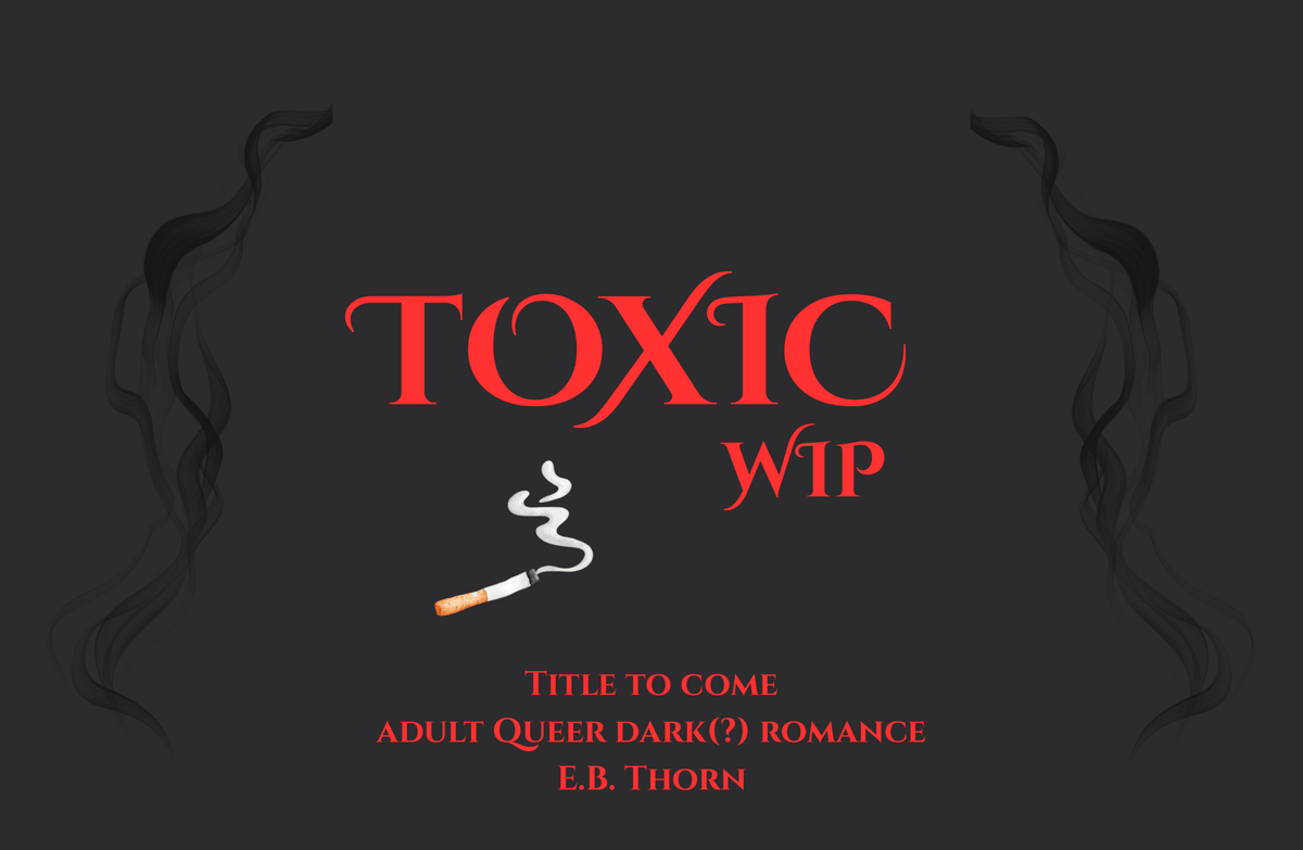 ebthornwriter's tweet photo. Just in time for Pride Month, meet ToxicWIP feat.  

🌈queer &amp; trans rep
🚬freak4freak 
🔥unhinged smut 
💔endless drama  

#WritingCommunity #romance #LGBT #agentsguide #agentguide #amwriting https://t.co/AqQ9Ryp0sp