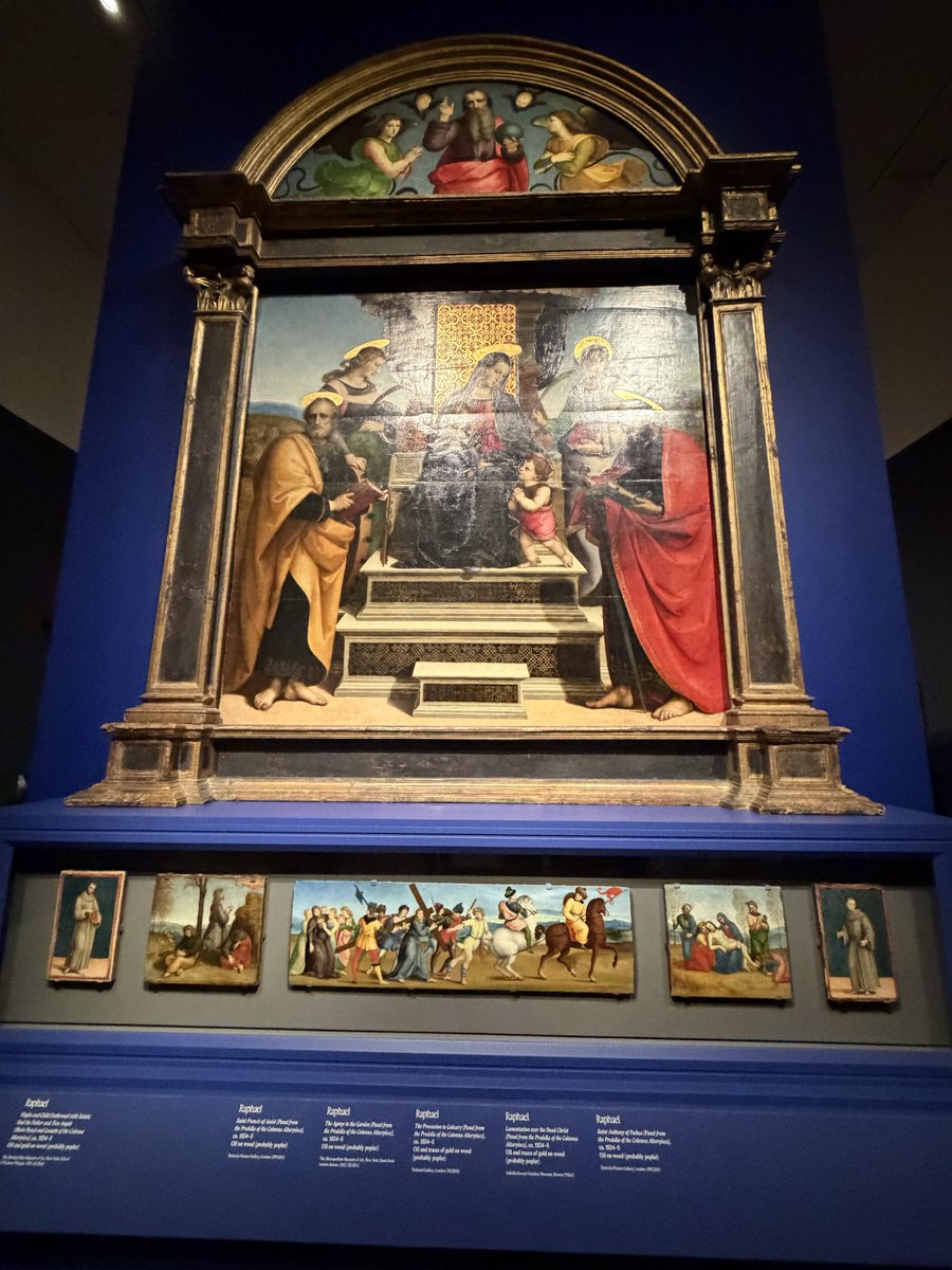 nml423's tweet photo. Finally got to see the Raphael: Sublime Poetry exhibit at @metmuseum today.  The exhibit has an impressive body of work including 175 works from Raphael himself including paintings, tapestries, sketches.
Absolutely amazing, a once-in-a-lifetime experience! 👏👏👏 https://t.co/TCOiMGVrtn