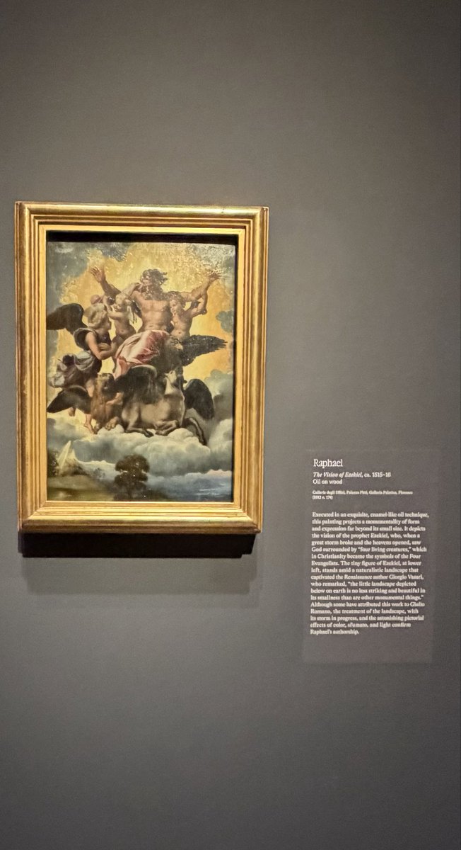 nml423's tweet photo. Finally got to see the Raphael: Sublime Poetry exhibit at @metmuseum today.  The exhibit has an impressive body of work including 175 works from Raphael himself including paintings, tapestries, sketches.
Absolutely amazing, a once-in-a-lifetime experience! 👏👏👏 https://t.co/TCOiMGVrtn