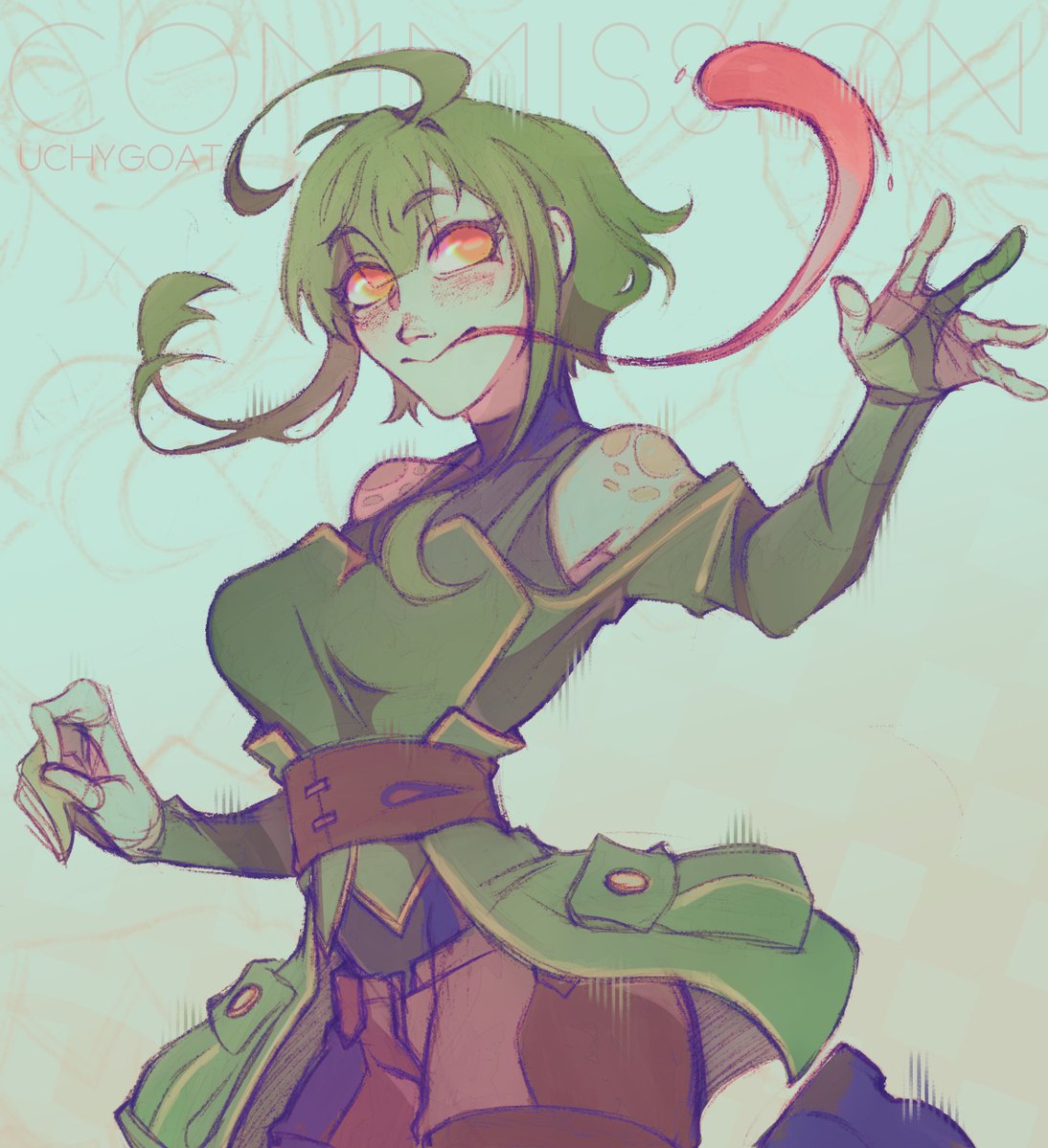 UchyGoat's tweet photo. Ribbit 🐸

#VGenComm #VGen 
commissioned by: @Siliclaw https://t.co/jZvk8OJlkp