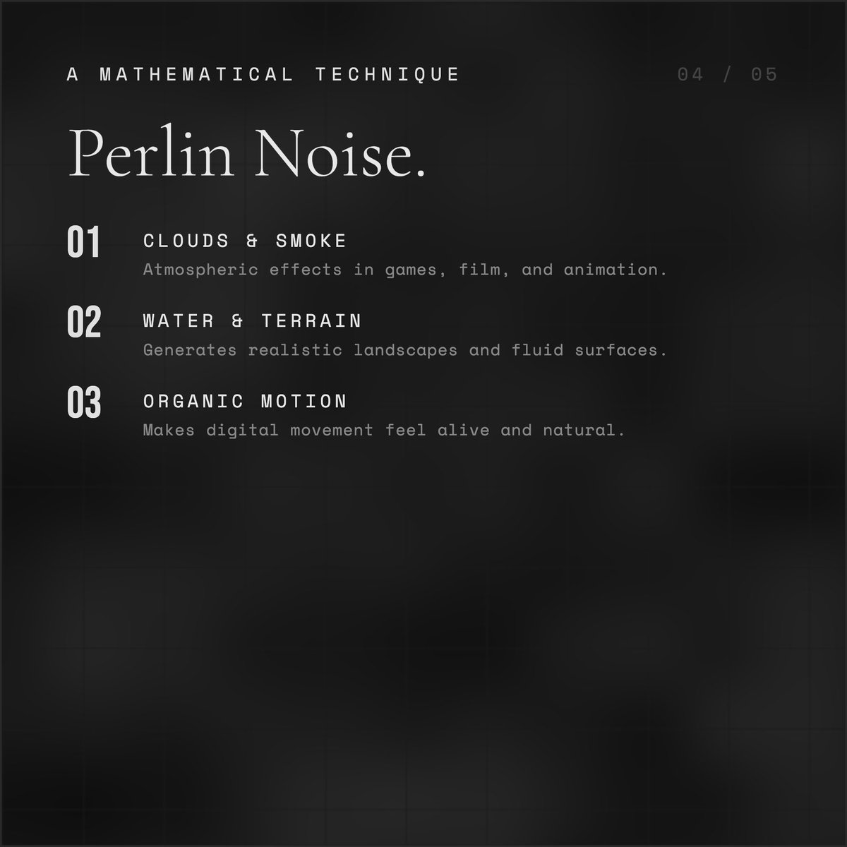 PantaSynergy's tweet photo. Random vs Perlin Noise https://t.co/Ftl8rh8Qnc