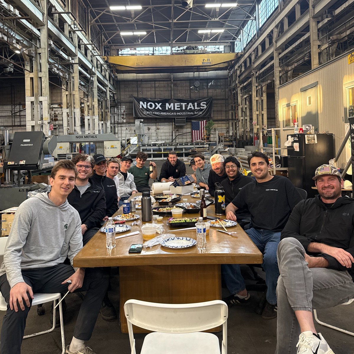 zanehengsperger's tweet photo. We are hiring at @noxmetals ! Link below

We made 6 hires in the last 2 weeks and looking for more folks to join our mission to reindustrialize America 

>Factory Deployed SWEs
>Product Manager
>Factory Operators
>CDL Truck Driver
>Sales
>Plant Manager
>Shipping &amp; Receiving https://t.co/jK6heLJlBG
