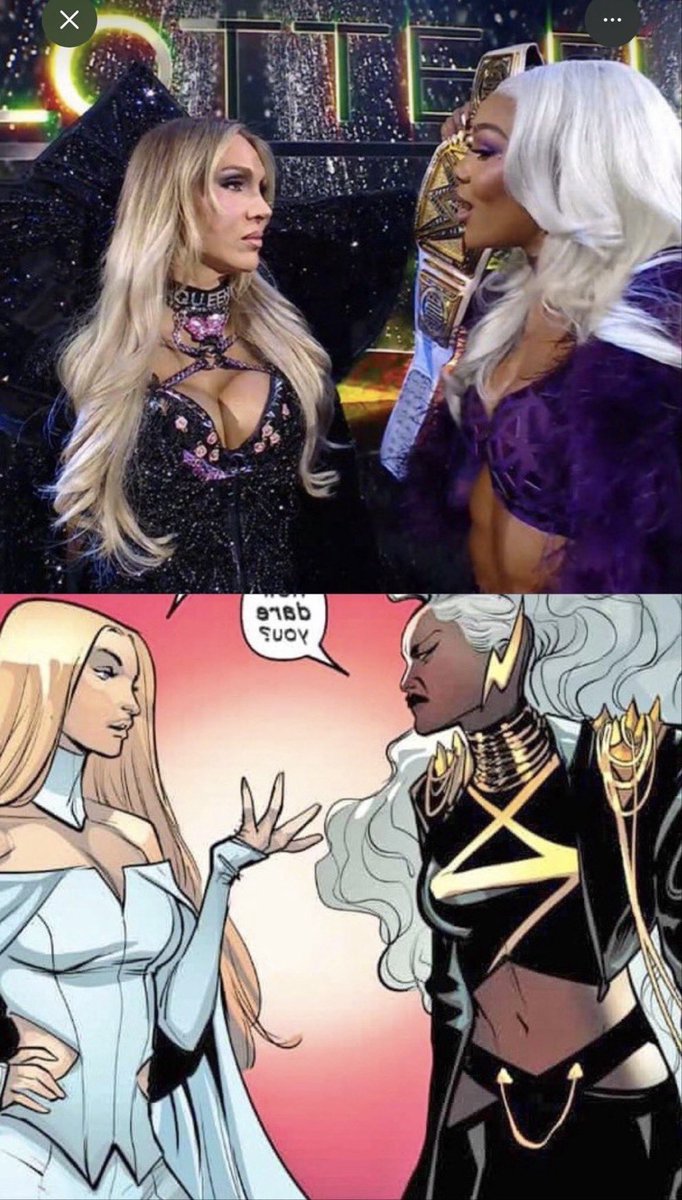 IAMSHO_NUFF's tweet photo. @WWE @Jade_Cargill Are we finally getting Emma Frost VS Storm https://t.co/PoRH9IvU6T