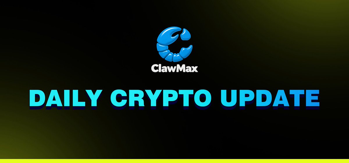 ClawMax_'s tweet photo. ClawMax Daily Market Update – 1st June - 2026

📊Market Update

🔹 Bitcoin: $73,660 (-0.18%) | High: $74,277 | Low: $73,394
🔹 Ethereum: $2,011 (-0.72%) | High: $2,038 | Low: $1,994
🔹 Total Market Cap: ~$2.57T (-0.4%)
🔹 BTC Dominance: 57.3% | ETH Dominance: 9.7%
🔹 Fear & Greed Index: 26/100 (Fear)

#ClawMax #Bitcoin #CryptoAnalytics