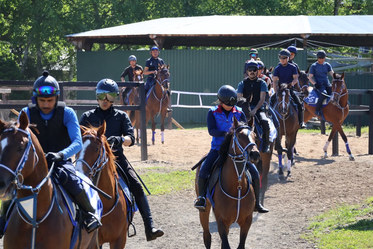 katostable1989's tweet photo. さぁ暑いけど、やるぞー🏇💨 https://t.co/irJ9w23mDF