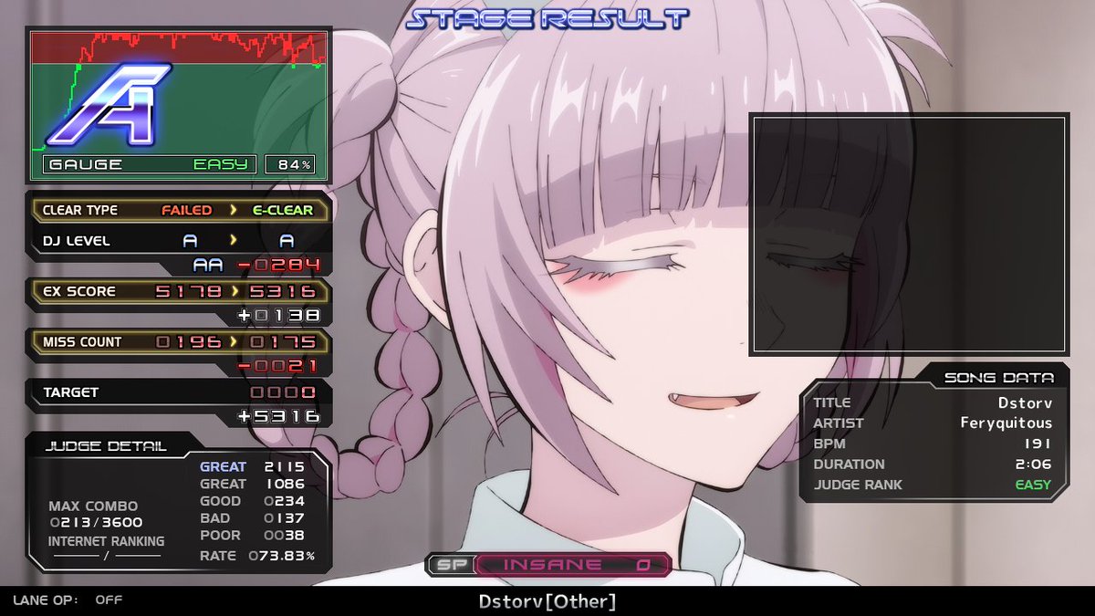 29niratama's tweet photo. CLEAR
✡24
Schwacher-アンチテーゼ-Aussenseiter [Wahrheit]

EASY
✡25
OBSCURITY [poisonous]
Overjoy ★ OVERDOSE!! [BMS MASTER ( ^▽^)/ ~♪]
st8
Dstorv [Other] https://t.co/IxQnHzVIml