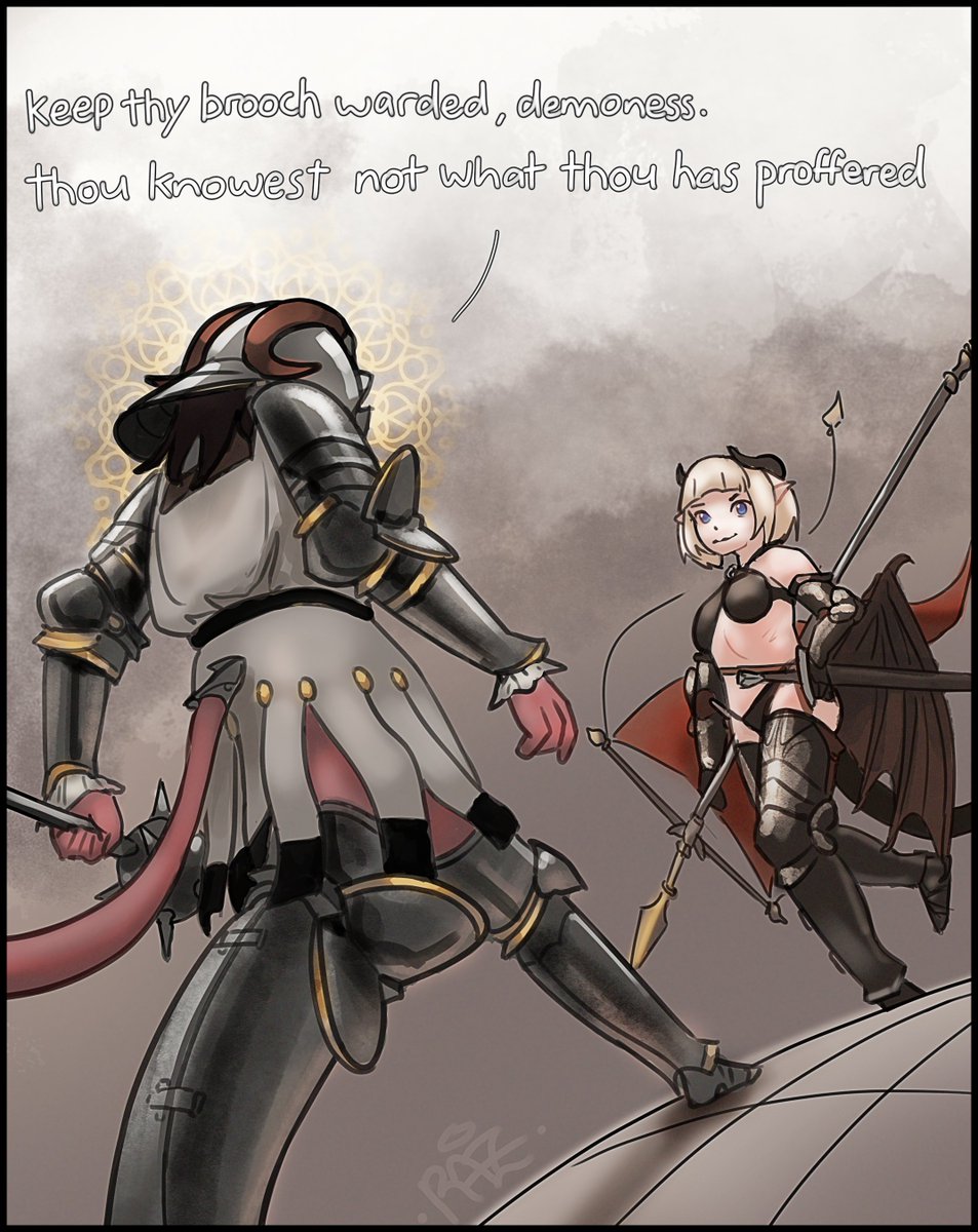 Razdulf_NSFW's tweet photo. Raz folds pretty quick to cute girls with horns though https://t.co/ODOIG7RVWg