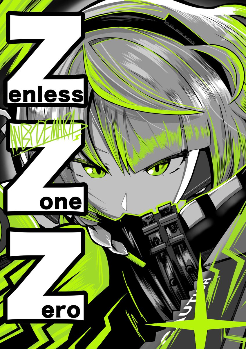 IMOZAMU's tweet photo. ANBY DEMARA （過去絵） #ゼンゼロ #ZenlessZoneZero #イラスト https://t.co/4Hq8i3Qt0W