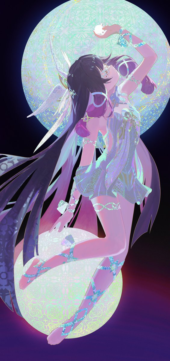 trchs35's tweet photo. The Moon Maiden #columbina https://t.co/TUnP8yv5iU