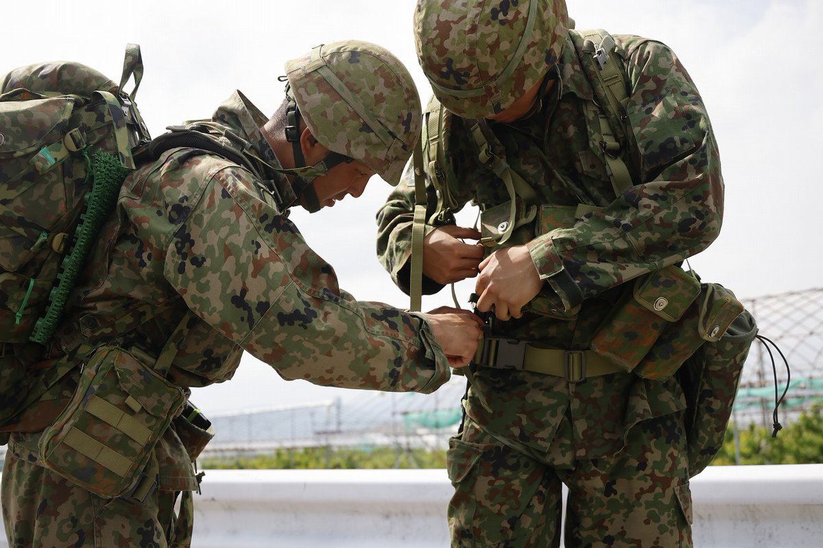 自衛官候補生】 5月26日、#第20普通科連隊 教育隊の候補生は