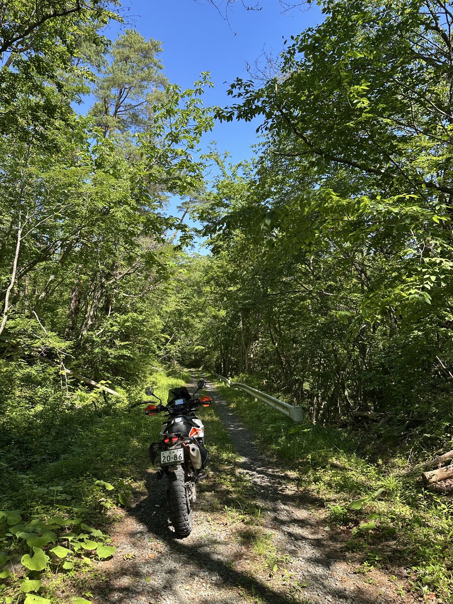 yfunboy's tweet photo. 朝活林道からのモーニングです
#東北はイイぞー https://t.co/3EP0XIR2u7