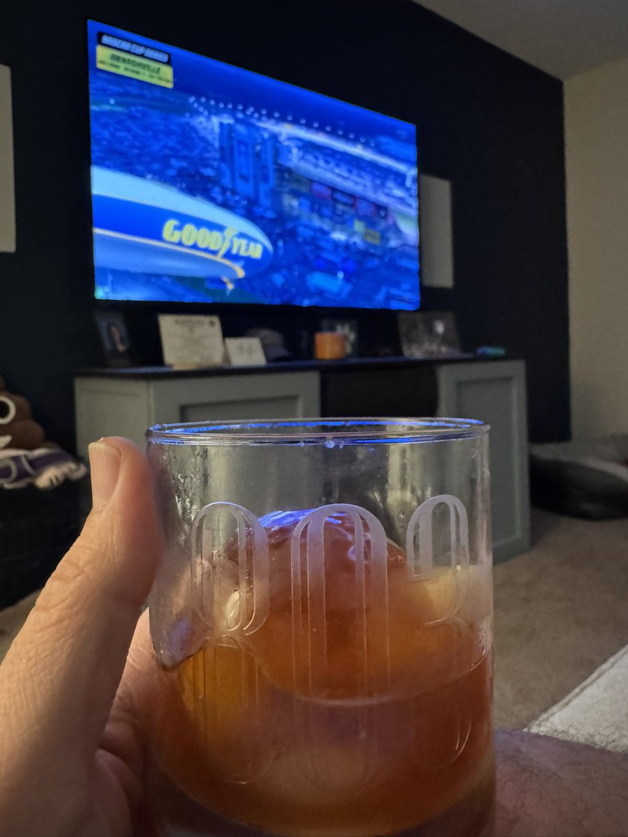JCHAPinSC's tweet photo. Old fashioned and NASCAR for Bourbon Sunday https://t.co/KtJ3FRrugL