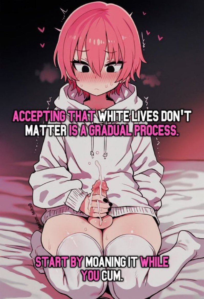 anna_mommy24's tweet photo. Say it…

White. Lives. Don’t. Matter

♡ &amp; ↻

#BNWO #Feminization https://t.co/zUbMeU9vrq