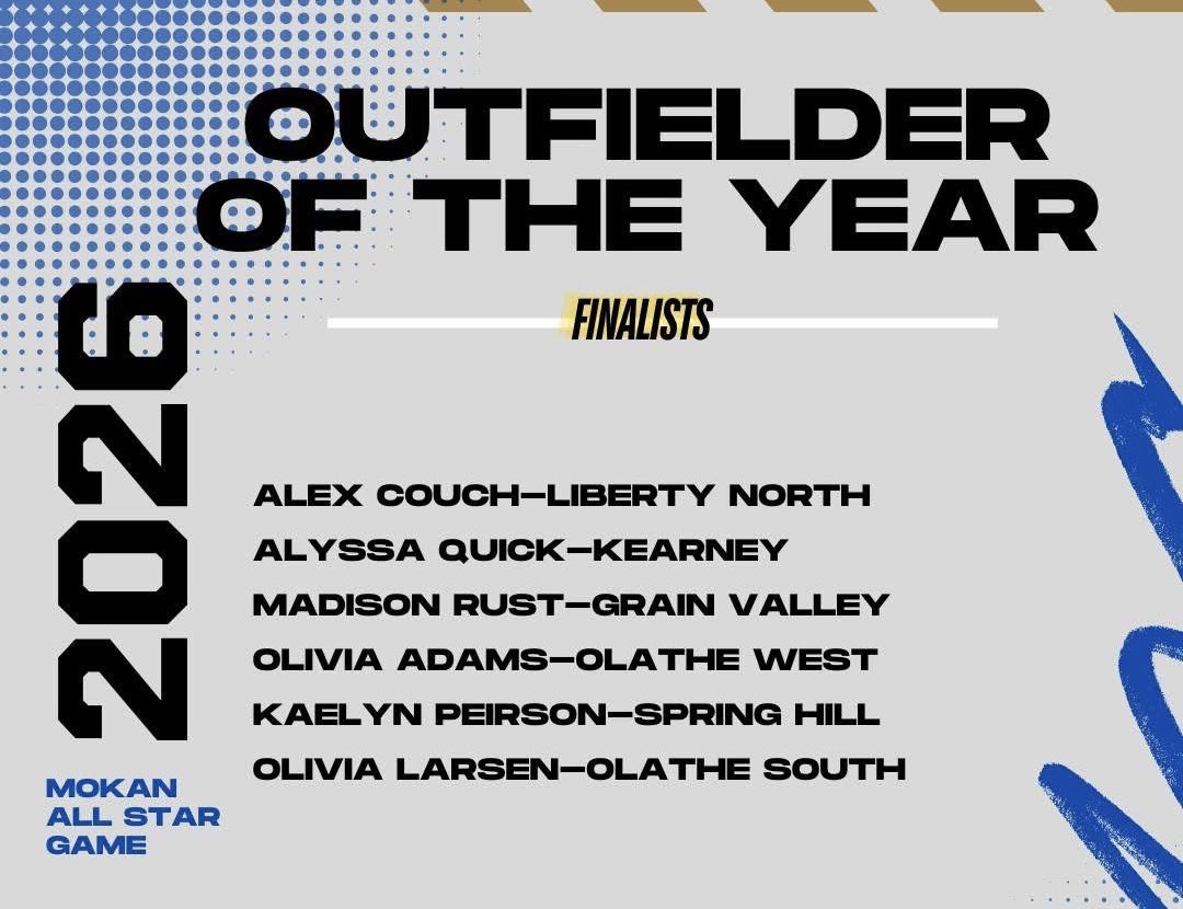 Softball_OSHS's tweet photo. Two of our own are finalists for Earl Award Honors!

Gabby Frantz: Catcher of the Year 
Liv Larsen: Outfielder of the Year

Stay tuned, the Earl Awards will be announced after game 1 of the MOKAN All Star Series on June 1st @ the Royals Amateur Development System Complex in KCMO! https://t.co/RXQnwcqz9G