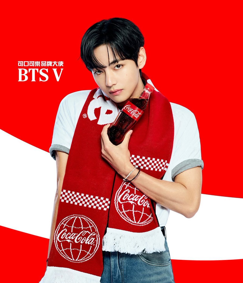 spinorbinmusic's tweet photo. Taehyung starring in Coca-Cola Hong Kong's latest FIFA World Cup promotion and we are COMPLETELY OBSESSED! 😍🔥✨ 

Global icon representing on the world's biggest stage and he is ABSOLUTELY AMAZING! 👑📸 #Taehyung #뷔 #BTS #CocaCola #FIFA2026 #WorldCup https://t.co/eJa9kw84EG