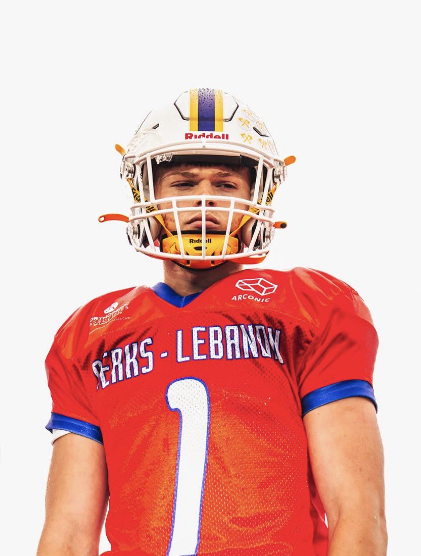 NLVikingsFB's tweet photo. ⭐️ALL-STAR⭐️

Congrats to our Bryan Mitzel on being a Captain and the Starting Quarterback for Team Lebanon-Berks in the L-L League All-Star Game on May 22nd‼️

Congrats Mitzy on representing our Team and County well‼️‼️

#nlvikingsfb https://t.co/gFG4U5jXwP