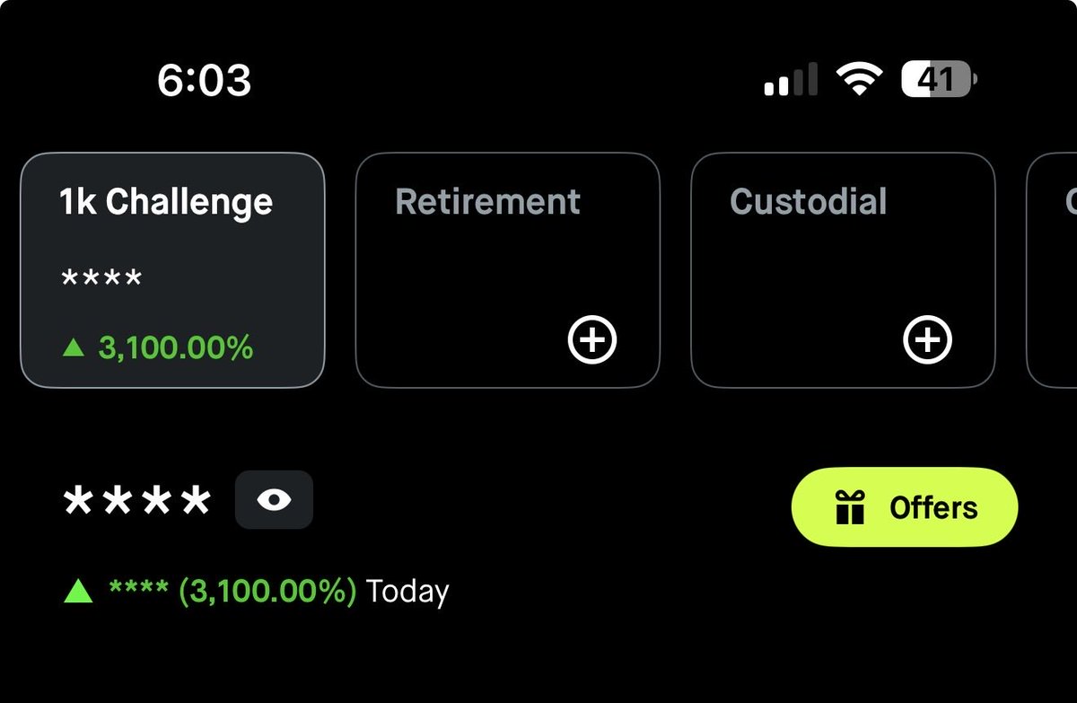 ZaTradeGood's tweet photo. I am restarting the 1k-100k challenge tomorrow !  - join the fam in the discord!!
(It’s literally free) 

https://t.co/UQcIcKGFbY

Averaged 1k a day last week (proof on my profile)

$IBM $ONDS $SPY bitcoin:native $CRWV $NOW $QQQ https://t.co/w62dMcvpP9