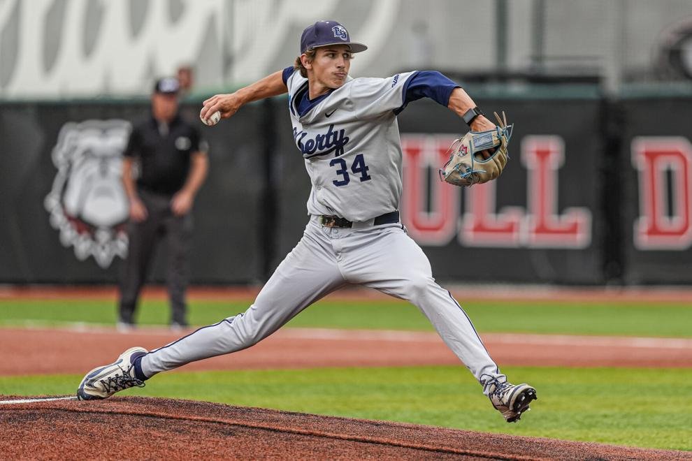 BrysonGordon's tweet photo. Liberty falls short of forcing a winner-take-all game in the NCAA Athens Regional championship, falling 6-1 to Georgia to see a bounceback season come to an end.

"This is the foundation. It's a credit to the guys who bought in to what we're trying to do."
https://t.co/Dr8L1iRBIQ https://t.co/kvQszPFghS