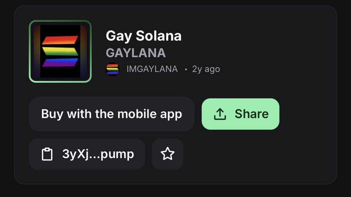 kenAbz's tweet photo. @mrpunkdoteth Gaylana 2 years back

3yXjaee8K8T58XuUWYpbpqB5uW67AvnBVQo4U6Ygpump https://t.co/RwYt4J4Oj0