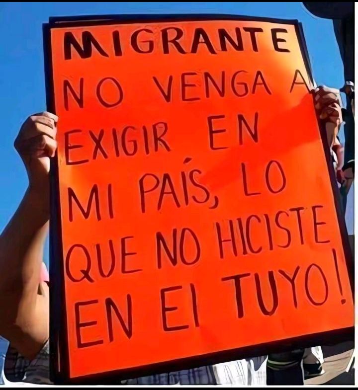 TETR4_C4MPEONES's tweet photo. @IAIdentidadArg LOS INMIGRANTES SON PARÁSITOS DEL ESTADO QUE VIVEN DE SUBSIDIOS Y BENEFISIOS. https://t.co/xC6Mnoppga