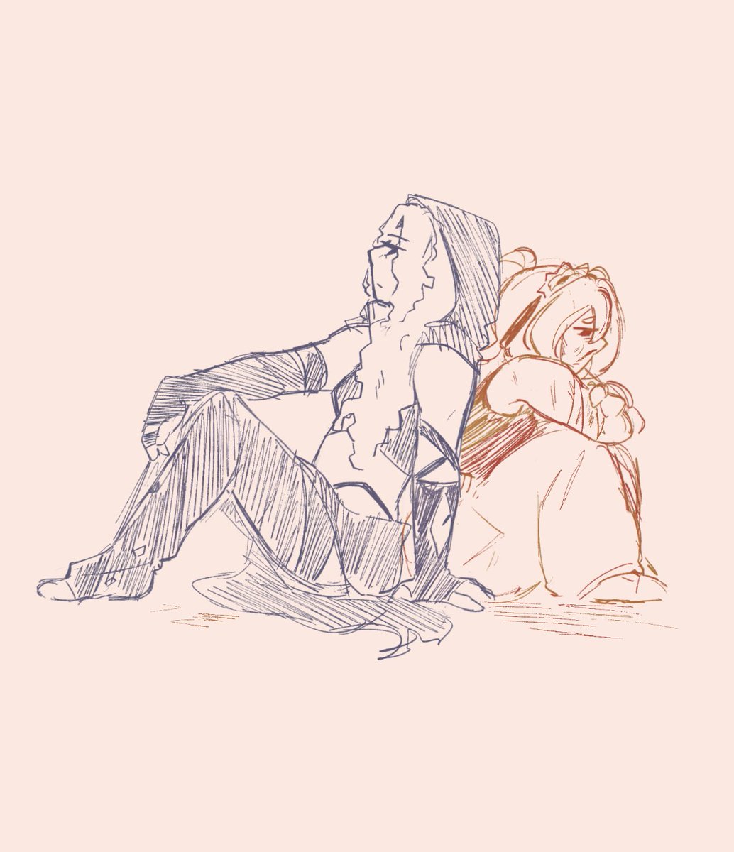 TearytoppingUsa's tweet photo. I think I never posted this doodle….man they’d be unstoppable together 
#ashcroi https://t.co/vqTB3TtOzQ