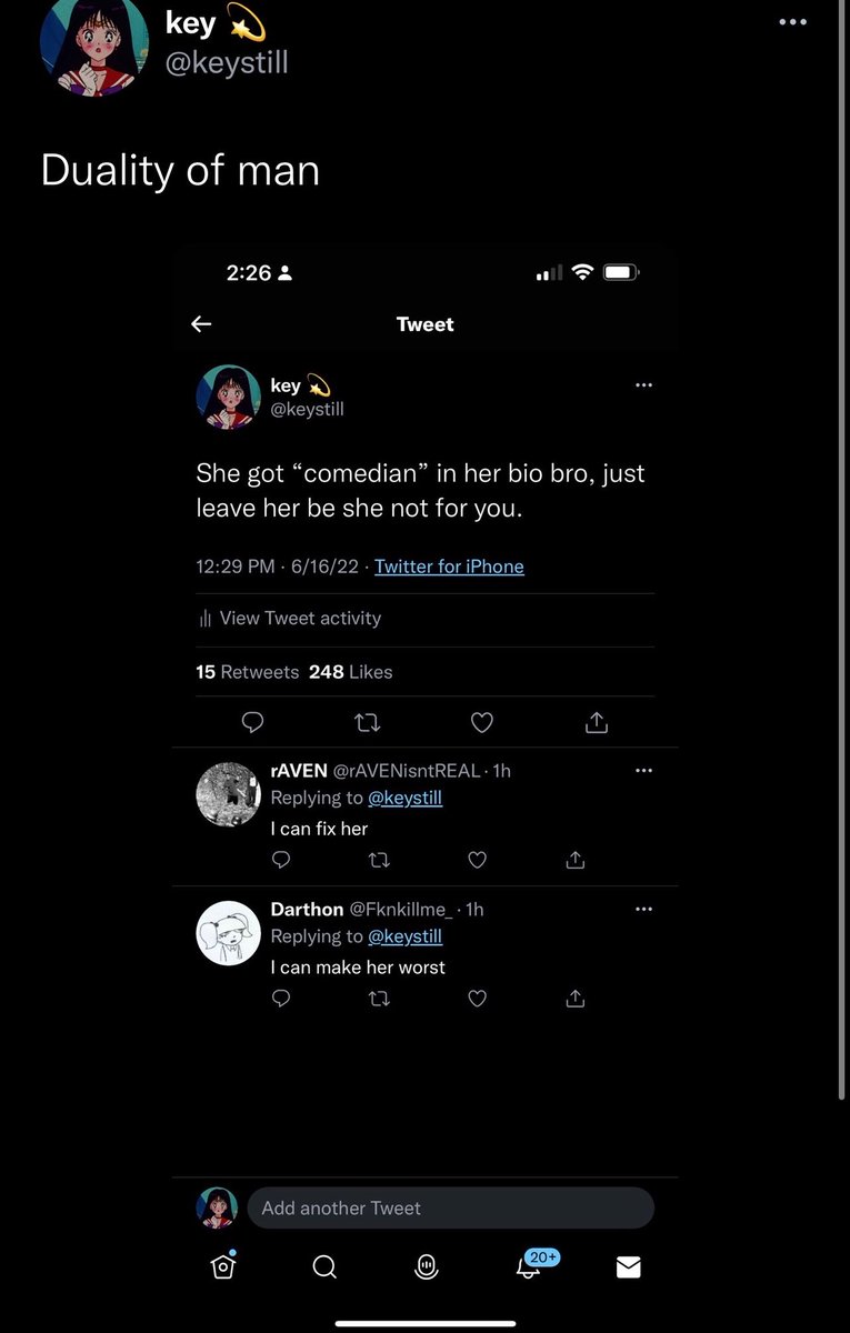 Opfermal's tweet photo. Imma post screenshots thag make me laugh till I die https://t.co/utrDVMZNbY