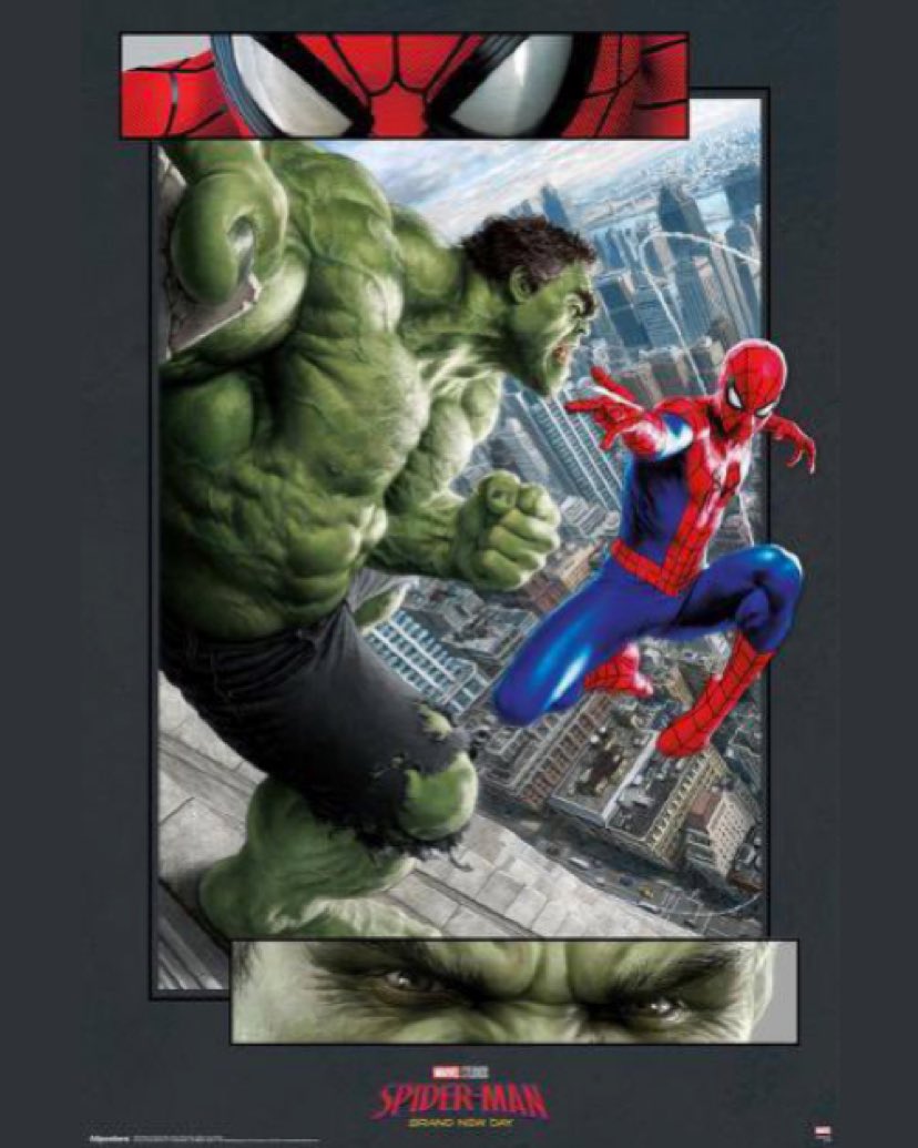PopHeroCo's tweet photo. First look at Savage Hulk vs Spider-Man promo poster for ‘SPIDER-MAN: BRAND NEW DAY’. https://t.co/8w97aTq8tD