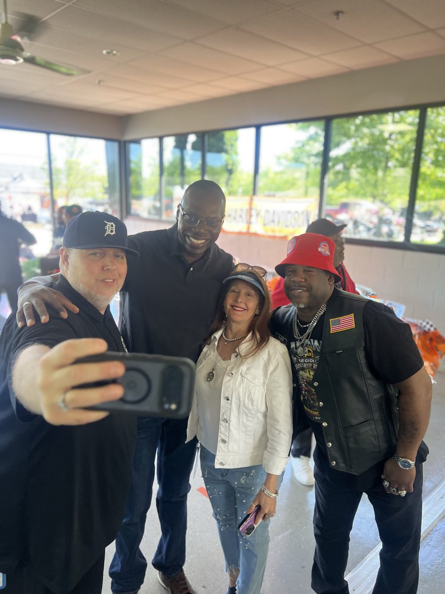 garlin's tweet photo. Proud to #StandTALL with UAW Region 1 at today's Blessing of the Bikes. 🏍️ As your next Secretary of State, I'll make sure the SOS office works for Michigan's bikers, from titles and registrations to motorcycle endorsements and licenses. The open road starts at the Secretary of State’s office, and I'm committed to making that front door as easy to walk through as possible.